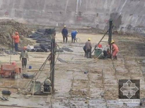 阜新我公司承建北京房山区水池地基注浆加固工程